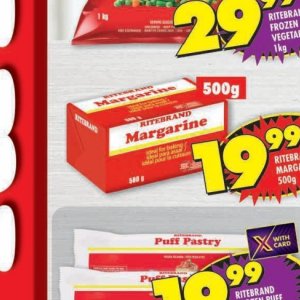 Margarine at Shoprite