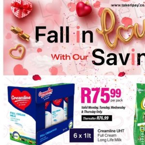 Cream at Take n Pay