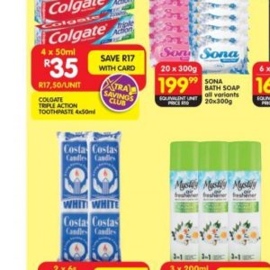 Toothpaste colgate  at Shoprite