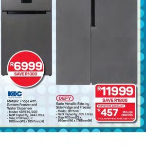 Refrigerator at Pick n Pay Hyper