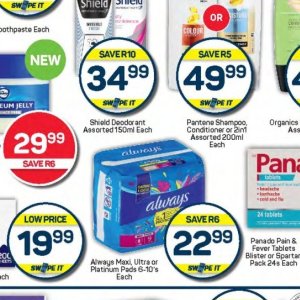 Deodorant pantene  at Pick n Pay Hyper