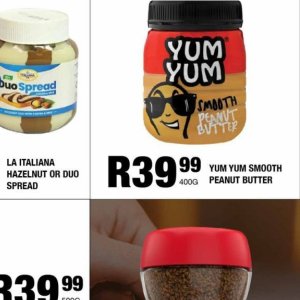 Peanut butter at Take n Pay