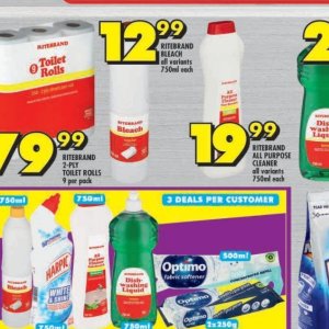 Bleach at Shoprite