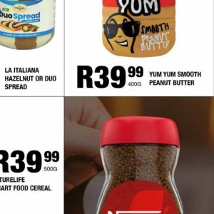 Peanut butter at Take n Pay