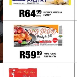 Puff pastry at Take n Pay