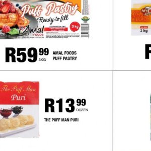 Puff pastry at Take n Pay