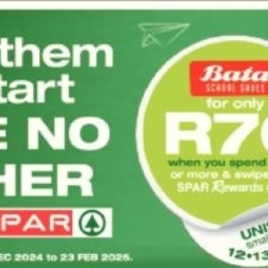 Ladies shoes at Spar