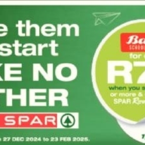 Infant shoes at Spar