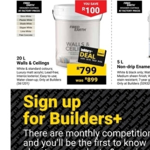 Lead at Builders Warehouse