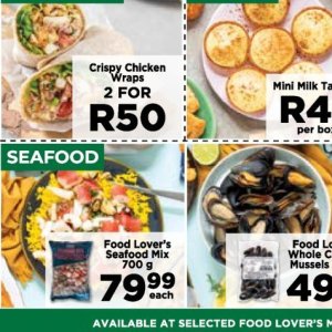 Seafood at Fruit & Veg City