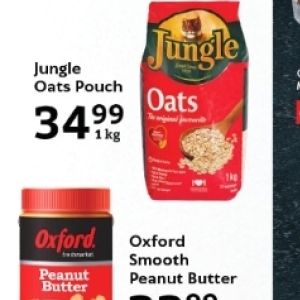 Peanut butter at Oxford freshmarket