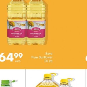 Sunflower oil at Save Hyper