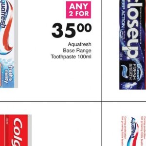 Toothpaste aquafresh  at Save Hyper