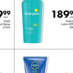 Sunscreen lotion at Save Hyper