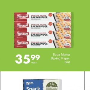 Baking paper at Save Hyper