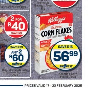 Cereal at Pick n Pay Hyper