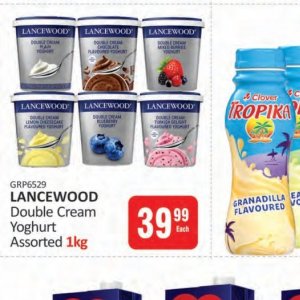 Yoghurt at Kit Kat Cash&Carry