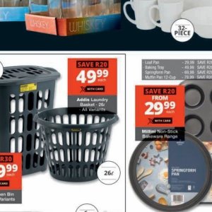 Laundry basket at Checkers