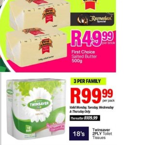 Butter at Take n Pay