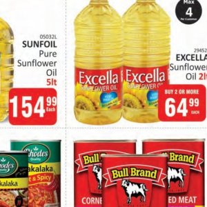 Sunflower oil at Kit Kat Cash&Carry