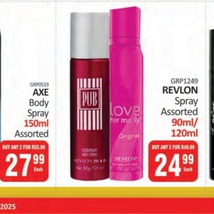 Body spray at Kit Kat Cash&Carry