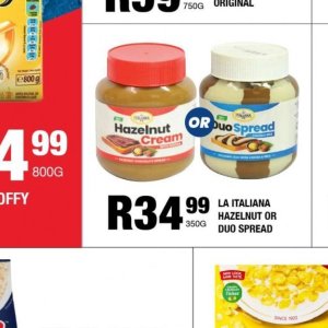 Hazelnut cream at Take n Pay