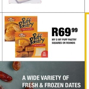 Puff pastry at Take n Pay