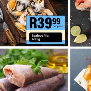 Seafood at Take n Pay