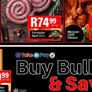 Beef at Take n Pay