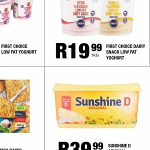 Yoghurt at Take n Pay