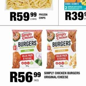 Burgers at Take n Pay