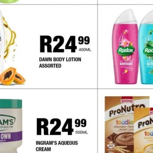 Body lotion dove  at Take n Pay