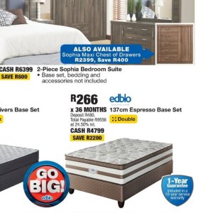 Bed at OK Furniture