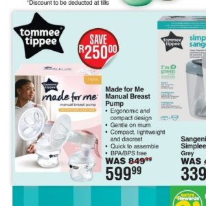 Breast pump at Dis-Chem Pharmacies