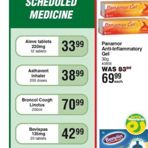 Inhaler at Dis-Chem Pharmacies