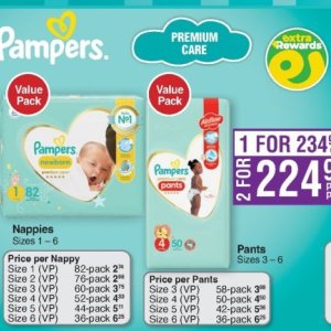 Diapers at Dis-Chem Pharmacies