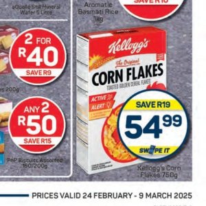 Cereal at Pick n Pay Hyper