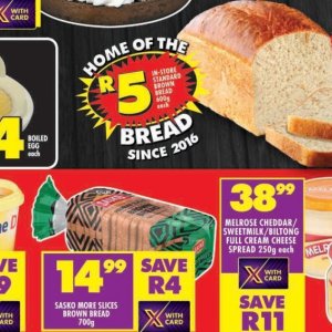 Bread at Shoprite