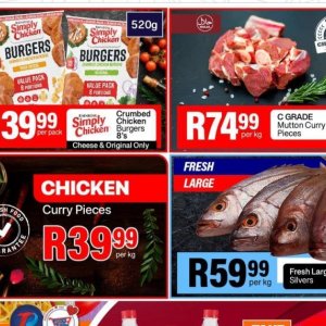 Burgers at Take n Pay