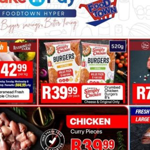 Burgers at Take n Pay