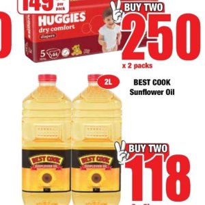 Sunflower oil at Boxer Superstores