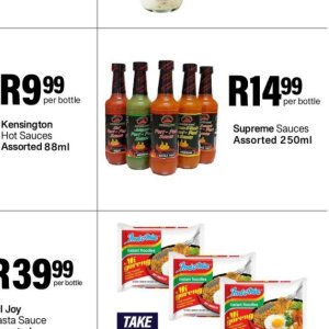 Sauces at Take n Pay