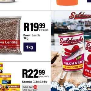 Lentils at Take n Pay