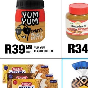 Peanut butter at Take n Pay