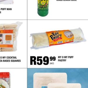 Puff pastry at Take n Pay