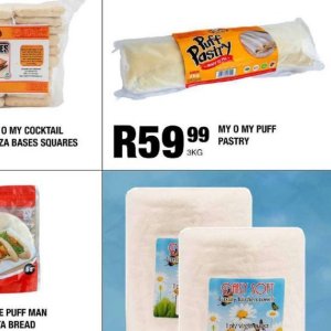 Puff pastry at Take n Pay