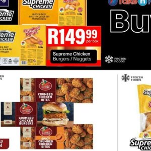 Burgers at Take n Pay