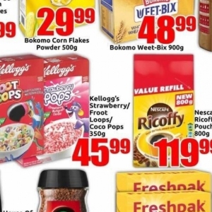 Kellogg's at Three Star Cash and Carry