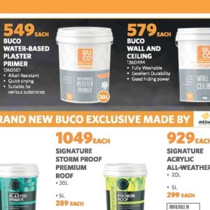 Plaster at BUCO