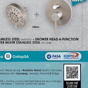 Hand shower at On Tap Plumbing & Bathrooms